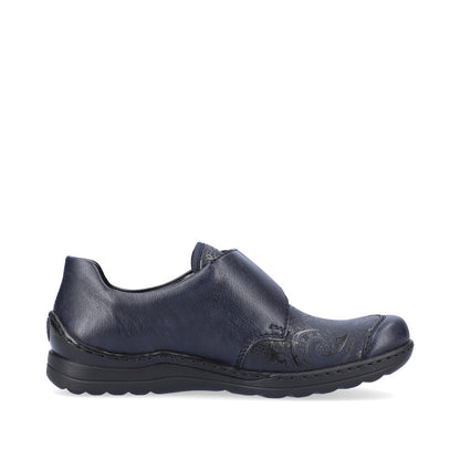 Rieker Ladies Wide Fit Velcro Shoe