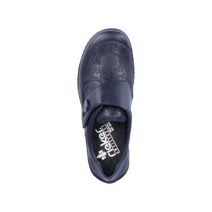 Rieker Ladies Wide Fit Velcro Shoe