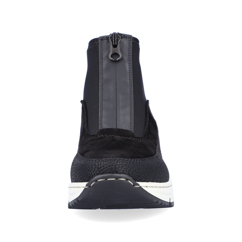 Rieker Ladies Zip Front Trend Sneaker Boot
