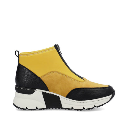 Rieker Ladies Zip Front Trend Sneaker Boot