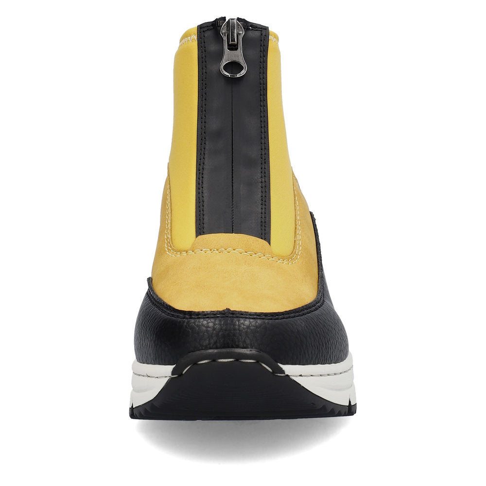 Rieker Ladies Zip Front Trend Sneaker Boot