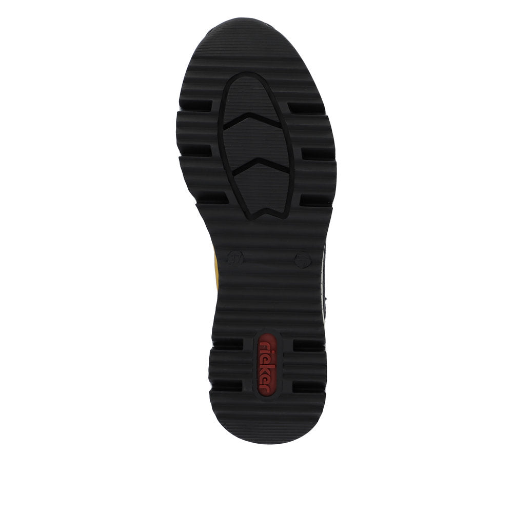 Rieker Ladies Zip Front Trend Sneaker Boot