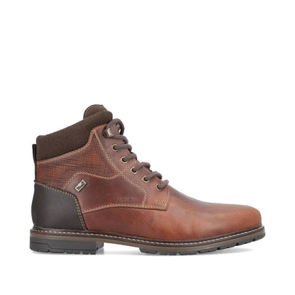 Rieker Men's Lace Up Ankle Boot