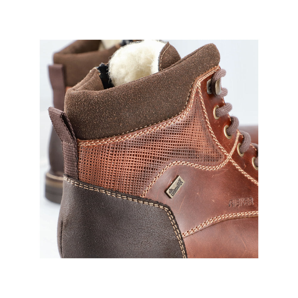 Rieker Men's Lace Up Ankle Boot