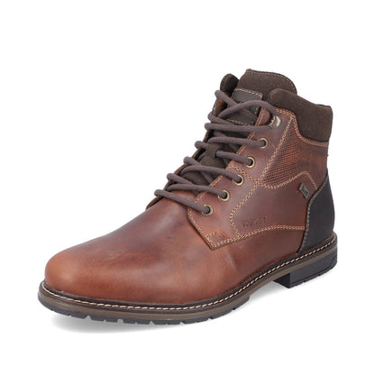 Rieker Men's Lace Up Ankle Boot