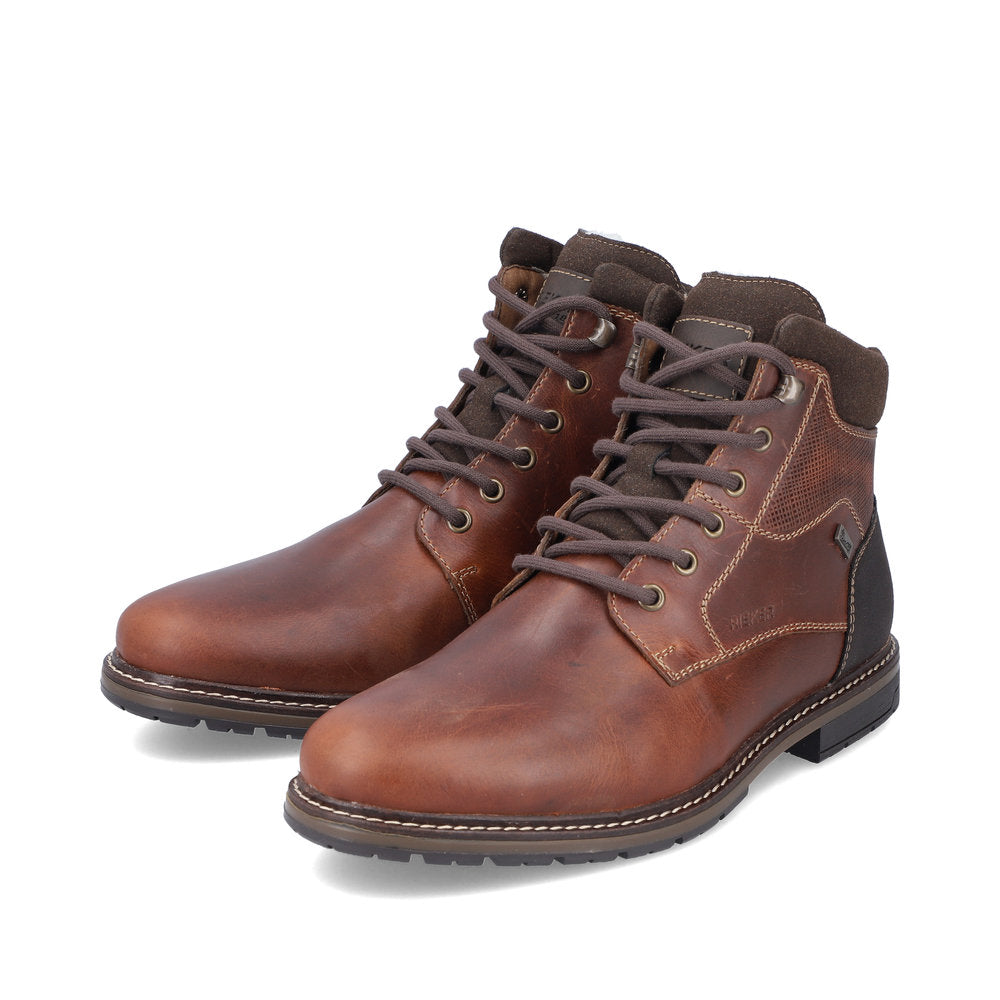 Rieker Men's Lace Up Ankle Boot