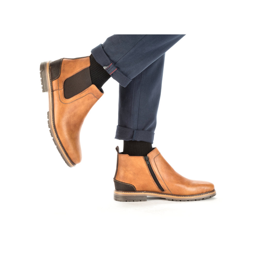 Rieker Men's Elastic sided Chelsea Boot