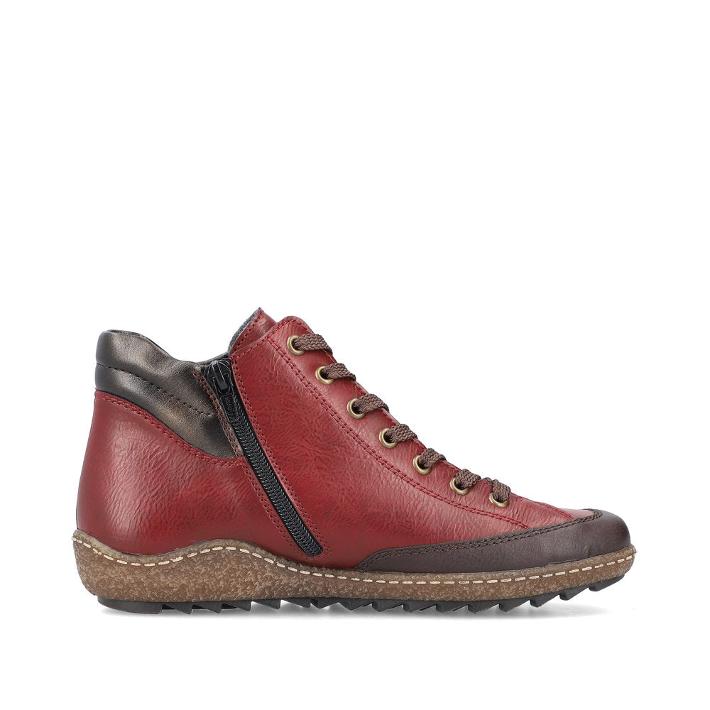Rieker Ladies Tex Lined lace Up Ankle Boot