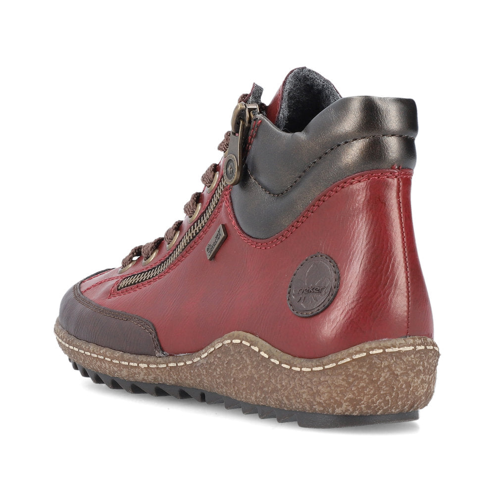 Rieker Ladies Tex Lined lace Up Ankle Boot