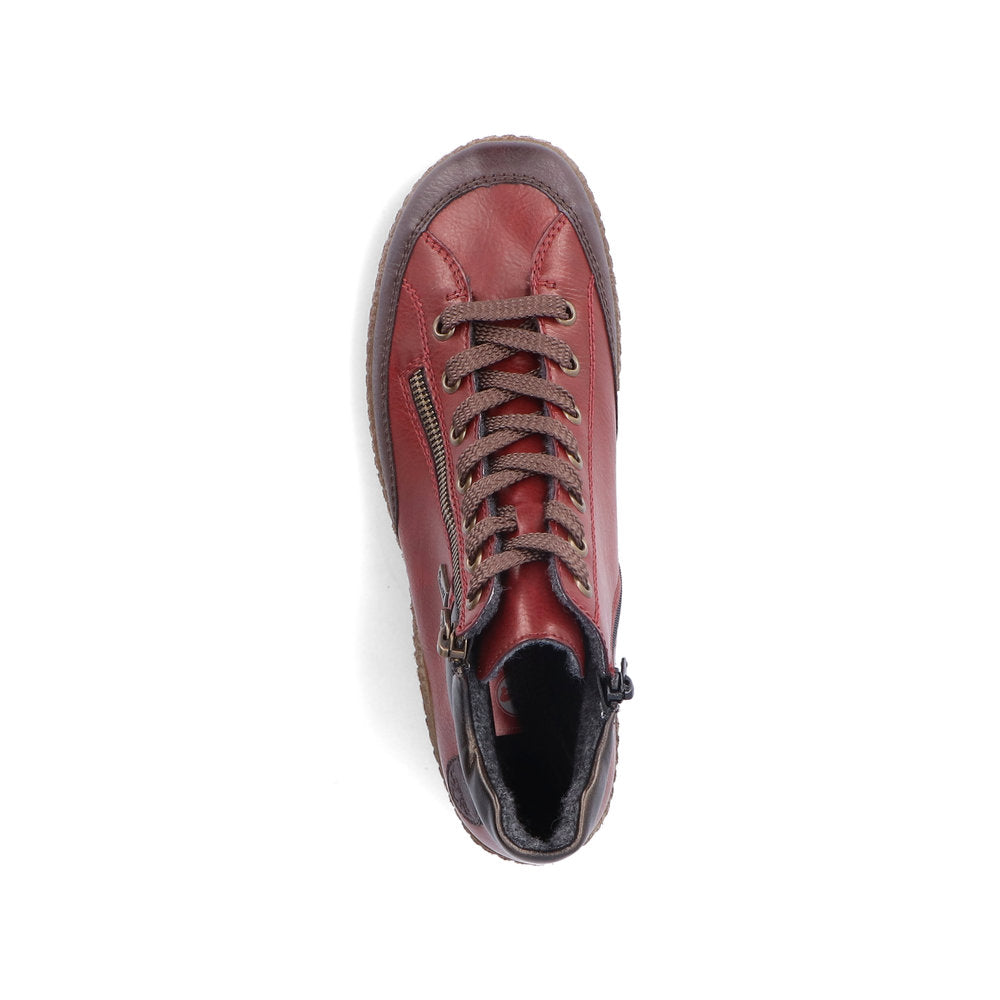 Rieker Ladies Tex Lined lace Up Ankle Boot