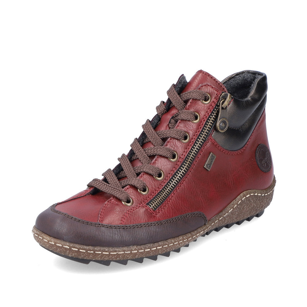 Rieker Ladies Tex Lined lace Up Ankle Boot