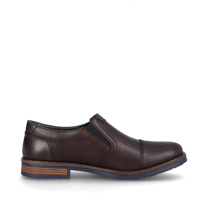 Rieker Men's Classic Toe Cap Slip On Shoe
