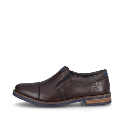 Rieker Men's Classic Toe Cap Slip On Shoe
