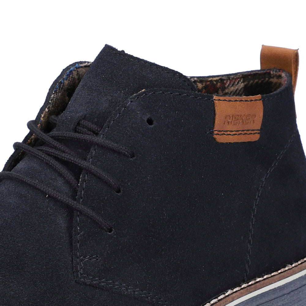 Rieker Men's Lace Up Suede Chukka Boot