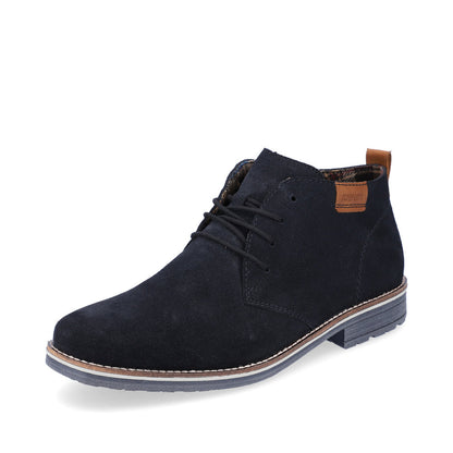 Rieker Men's Lace Up Suede Chukka Boot