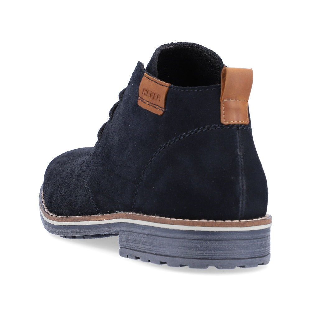 Rieker Men's Lace Up Suede Chukka Boot