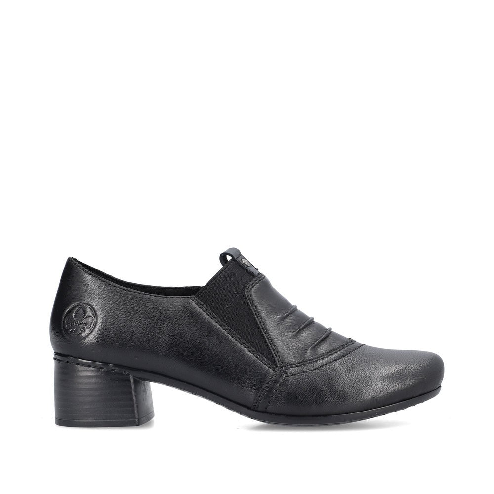 Rieker Ladies Block Heel Trouser Shoe