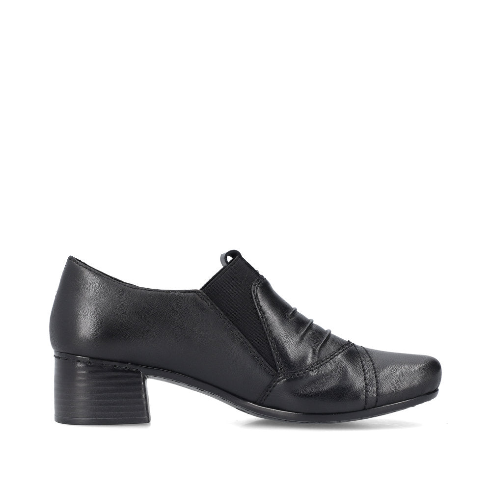 Rieker Ladies Block Heel Trouser Shoe