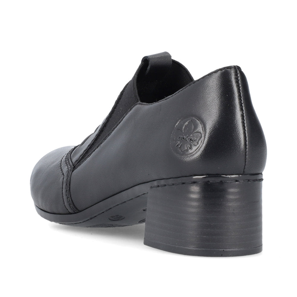 Rieker Ladies Block Heel Trouser Shoe