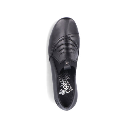 Rieker Ladies Block Heel Trouser Shoe