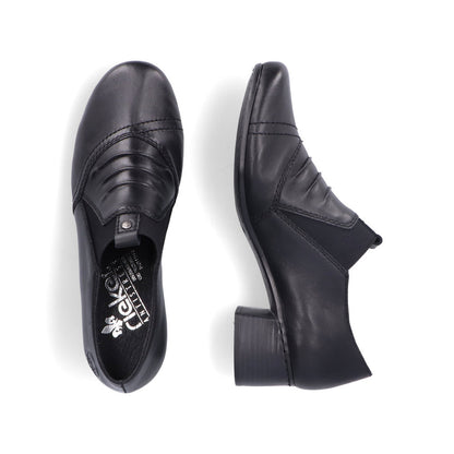 Rieker Ladies Block Heel Trouser Shoe