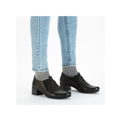 Rieker Ladies Block Heel Trouser Shoe