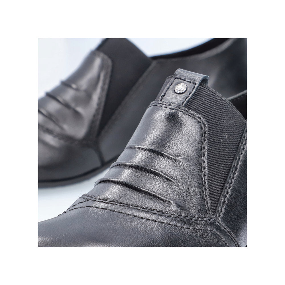 Rieker Ladies Block Heel Trouser Shoe