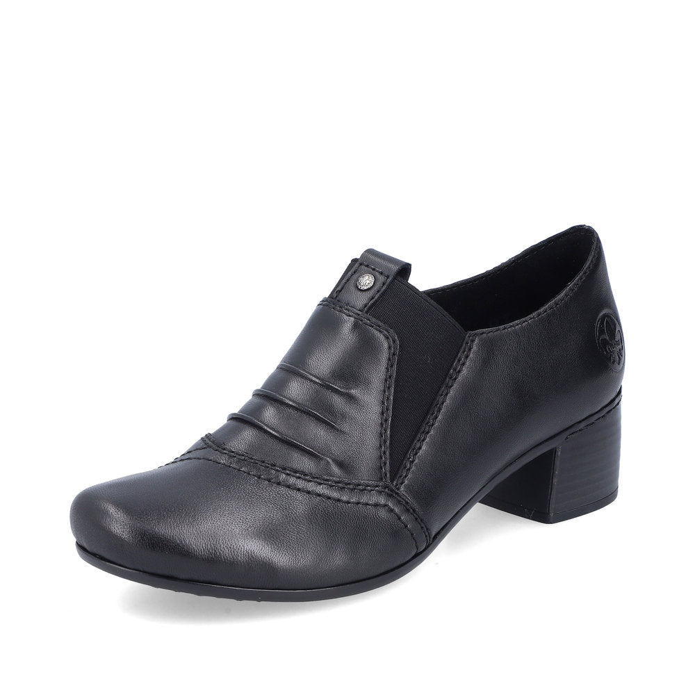 Rieker Ladies Block Heel Trouser Shoe