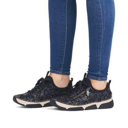 Rieker Ladies Lace Up Casual Shoe