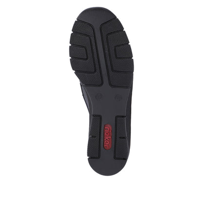Rieker Ladies Patchwork Slip On Shoe