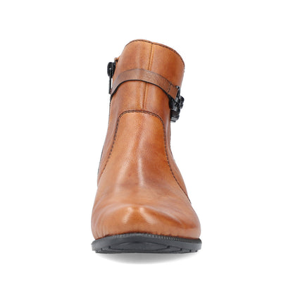 Rieker Ladies Classic Zip Sided Low Heel Ankle Boot