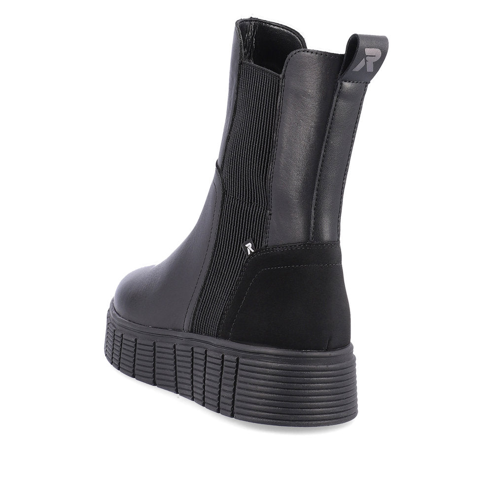 Rieker Evolution Ladies Flatform Ankle Boot