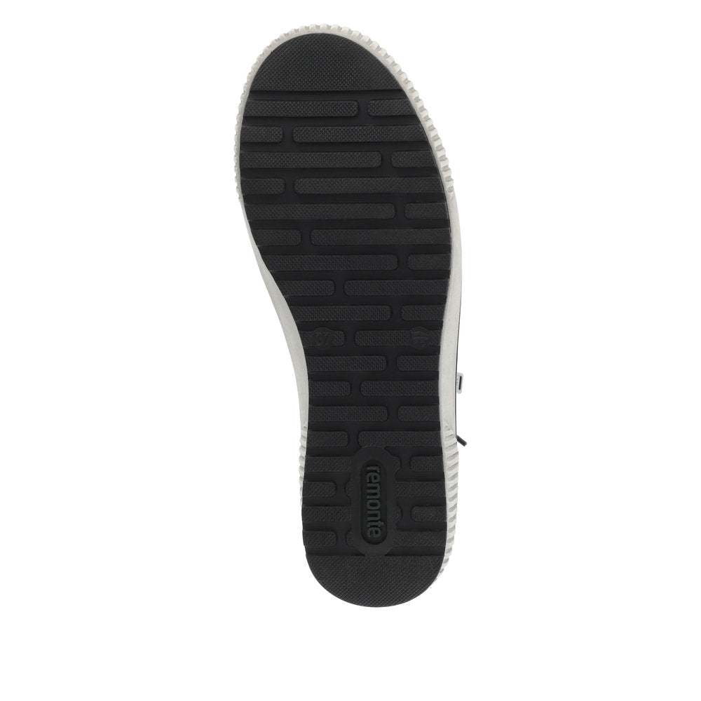 Remonte Ladies Zip Side lace Up High Top