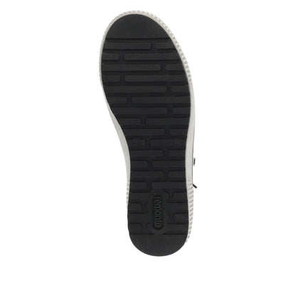 Remonte Ladies Zip Side lace Up High Top