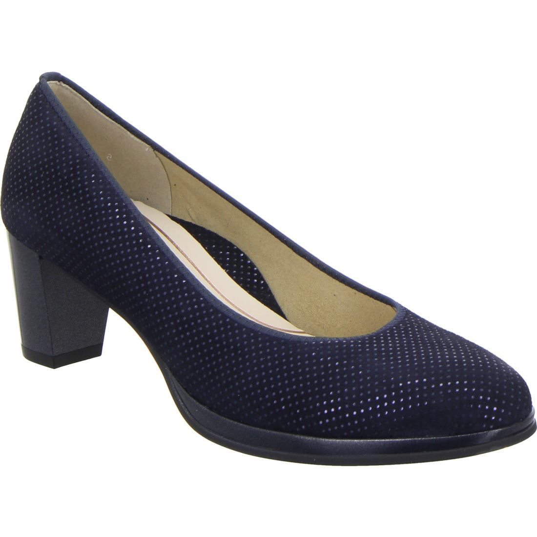 Ara Orly Ladies Mid Heel Court Shoe