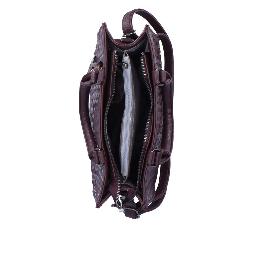 Remonte  Embossed Ladies Two Handle Box Bag