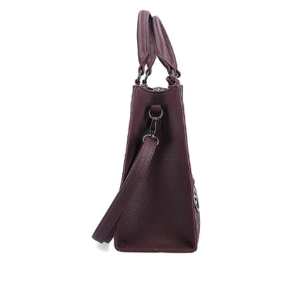 Remonte  Embossed Ladies Two Handle Box Bag