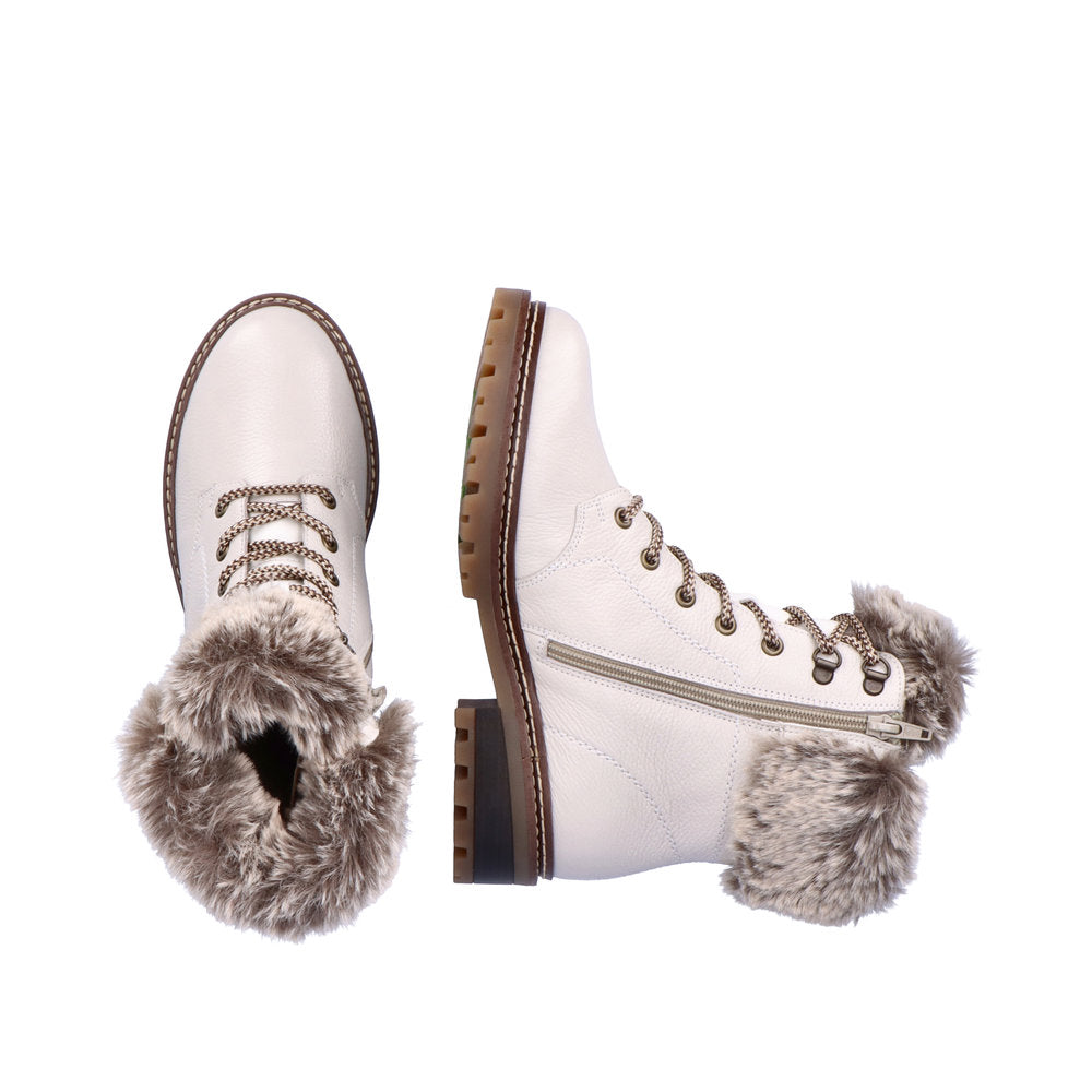 Remonte Faux Fur Trim Ladies Hiker Boot