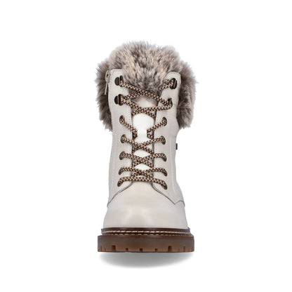 Remonte Faux Fur Trim Ladies Hiker Boot