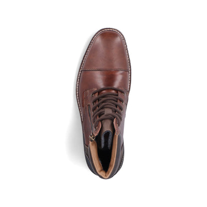 Rieker Mens Lace Up Ankle Boots