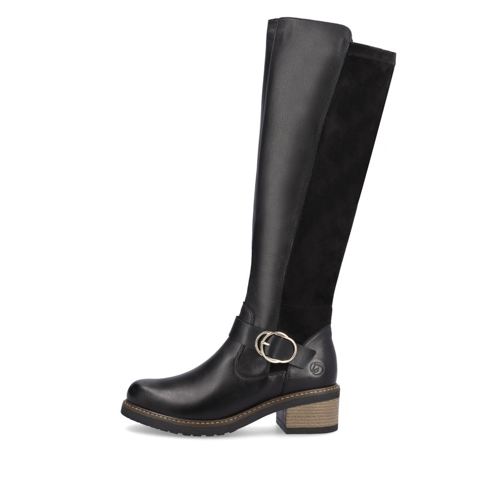 Remonte Long Boot Black