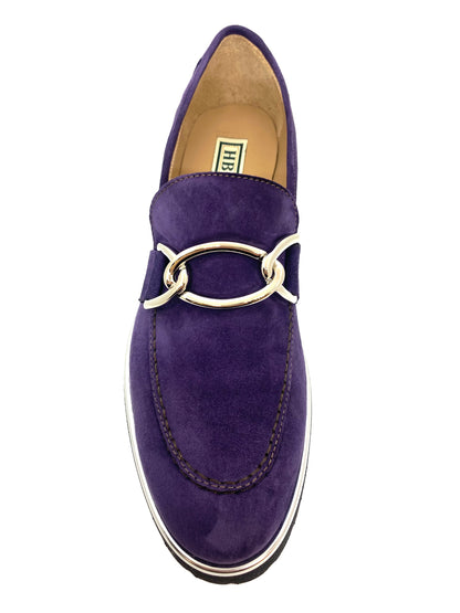 HB Shoes Ladies Suede Loafer