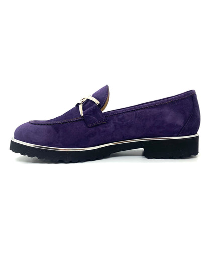 HB Shoes Ladies Suede Loafer