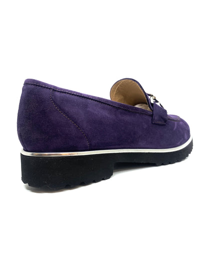 HB Shoes Ladies Suede Loafer