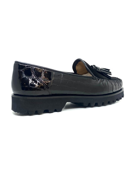 HB Shoes Ladies Tassle Front Abetone Sole Loafer