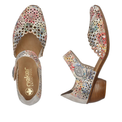 Rieker Ladies Multi Coloured Mary Jane