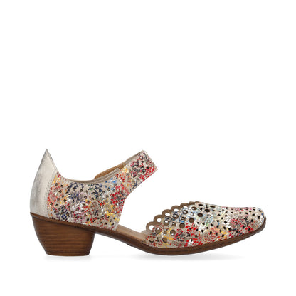 Rieker Ladies Multi Coloured Mary Jane