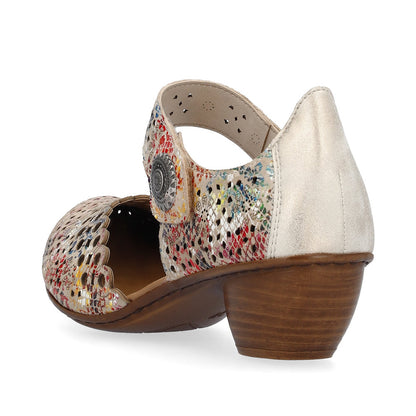 Rieker Ladies Multi Coloured Mary Jane