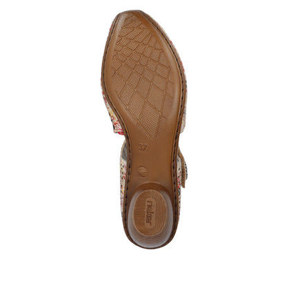 Rieker Ladies Multi Coloured Mary Jane