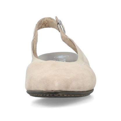 Rieker Ladies Low Heel Sling Back Court Shoe